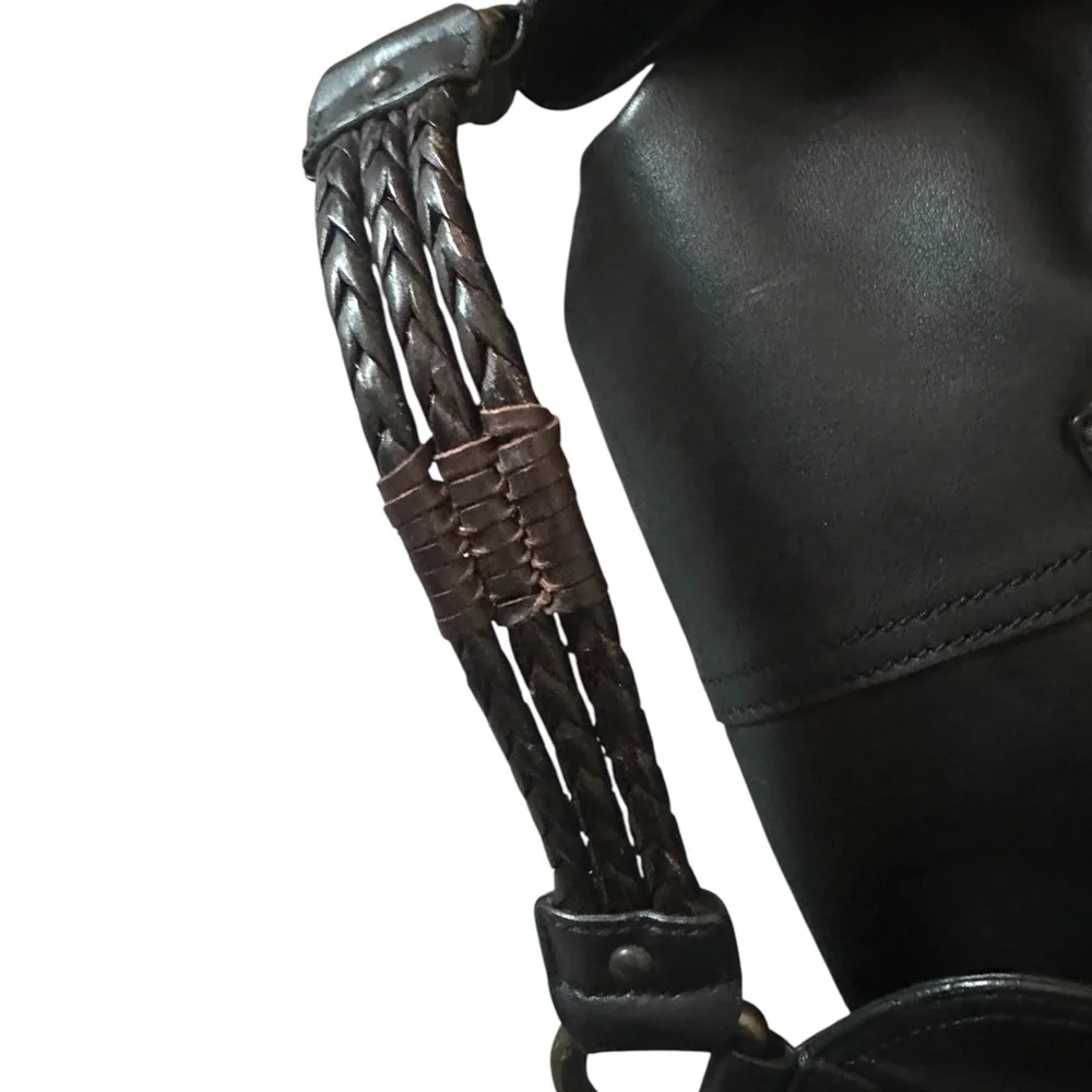 Kenneth Cole Black Leather 